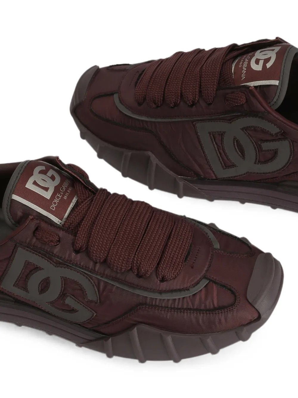 Dolce & Gabbana DG Athletic nylon sneakers Paars