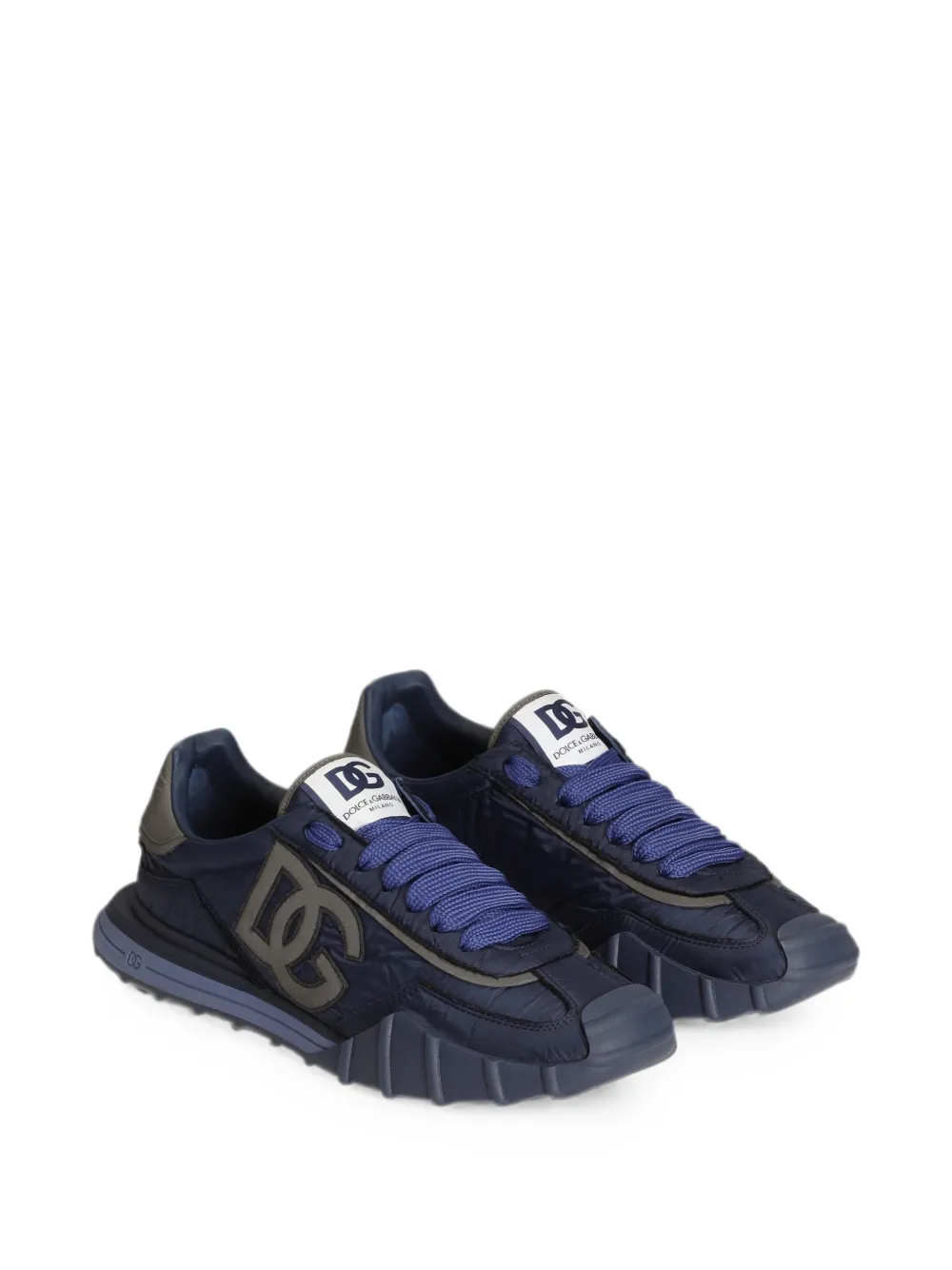 Dolce & Gabbana DG Athletic nylon sneakers Blauw