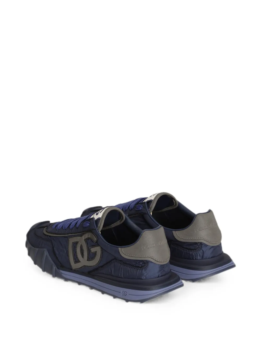 Dolce & Gabbana DG Athletic nylon sneakers Blauw
