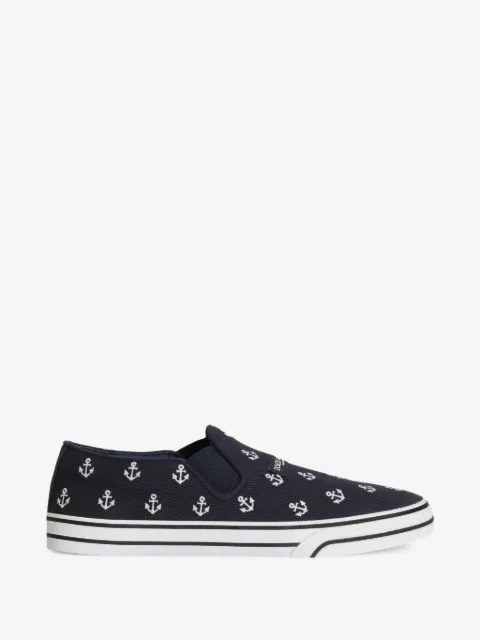 Dolce & Gabbana DG sailing drill sneakers with embroidery