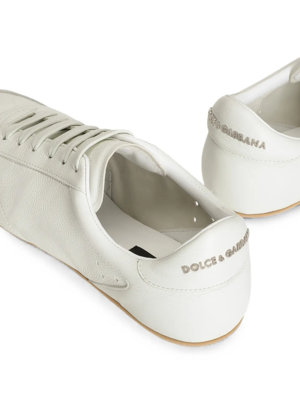 Dolce & Gabbana Ginnica Soft kalfsleren sneakers Wit