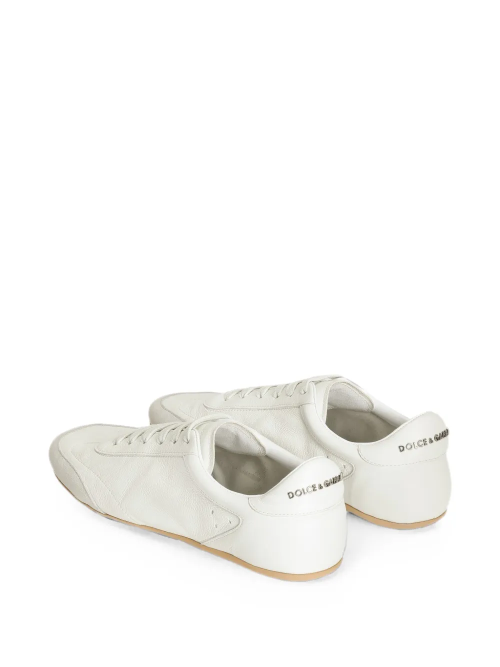 Dolce & Gabbana Ginnica Soft kalfsleren sneakers Wit