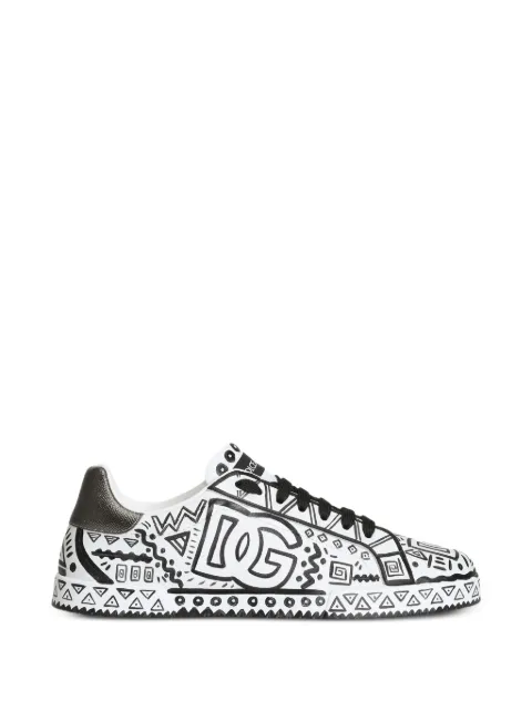 Dolce & Gabbana Portofino calfskin sneakers