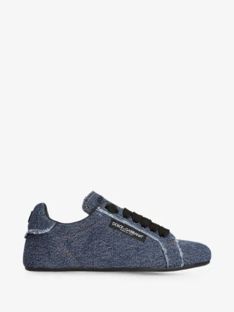 Dolce & Gabbana tenis Portofino Soft de mezclilla