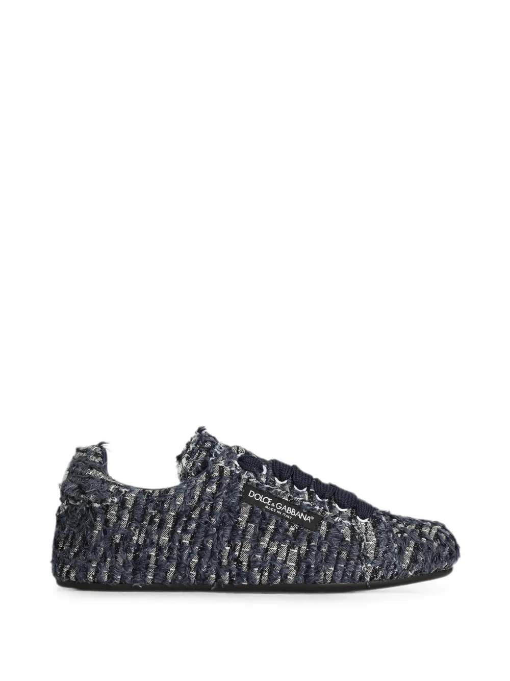 Dolce & Gabbana denim Portofino Soft sneakers - Blue