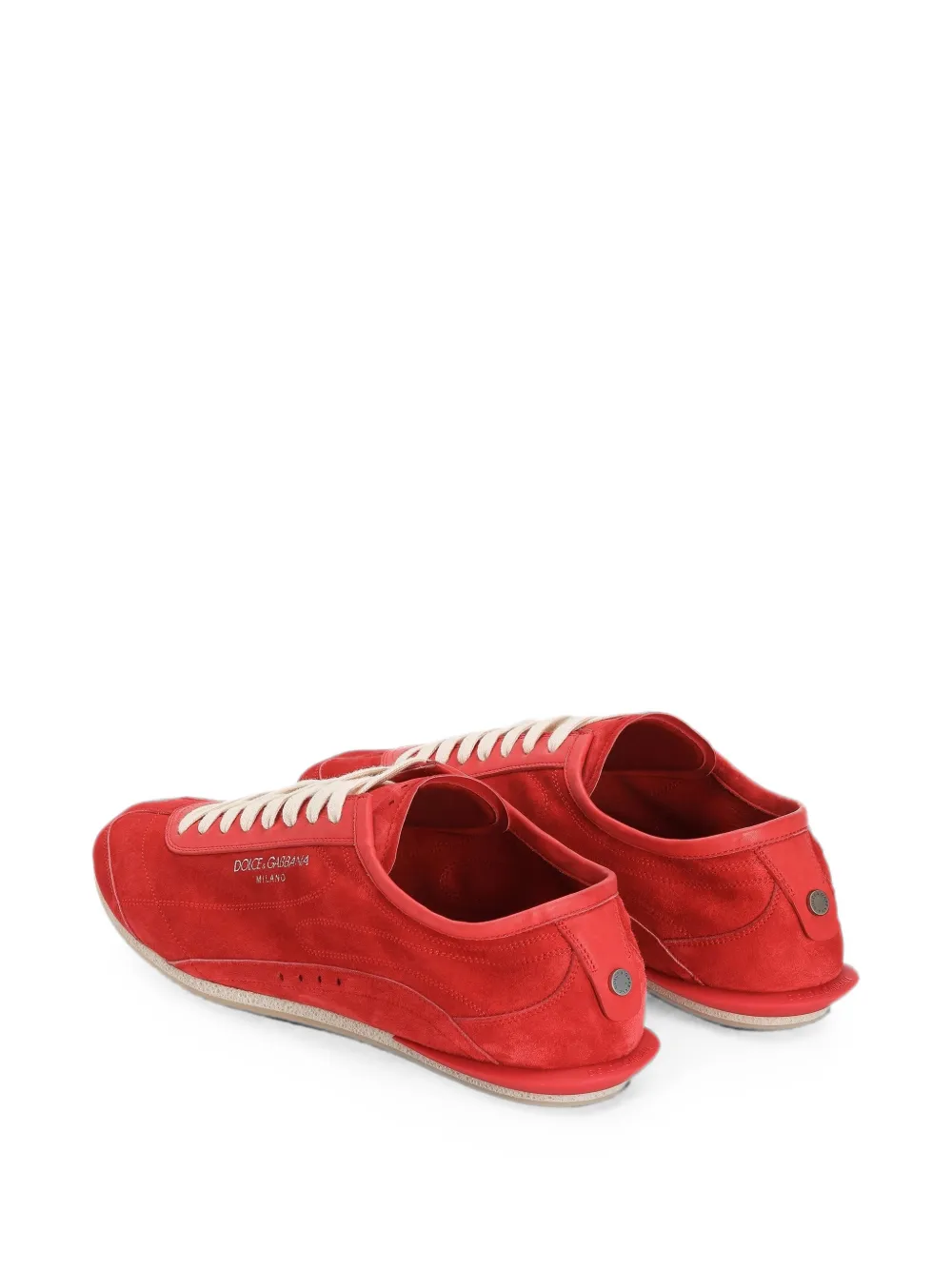 Dolce & Gabbana Lipari Plus kalfsleren schoenen Rood