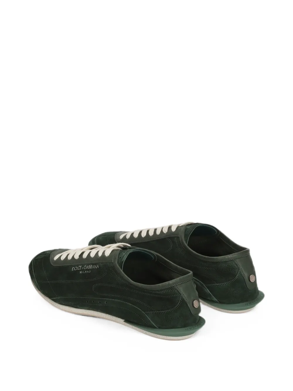 Dolce & Gabbana Lipari Plus derby kalfsleren schoenen Groen