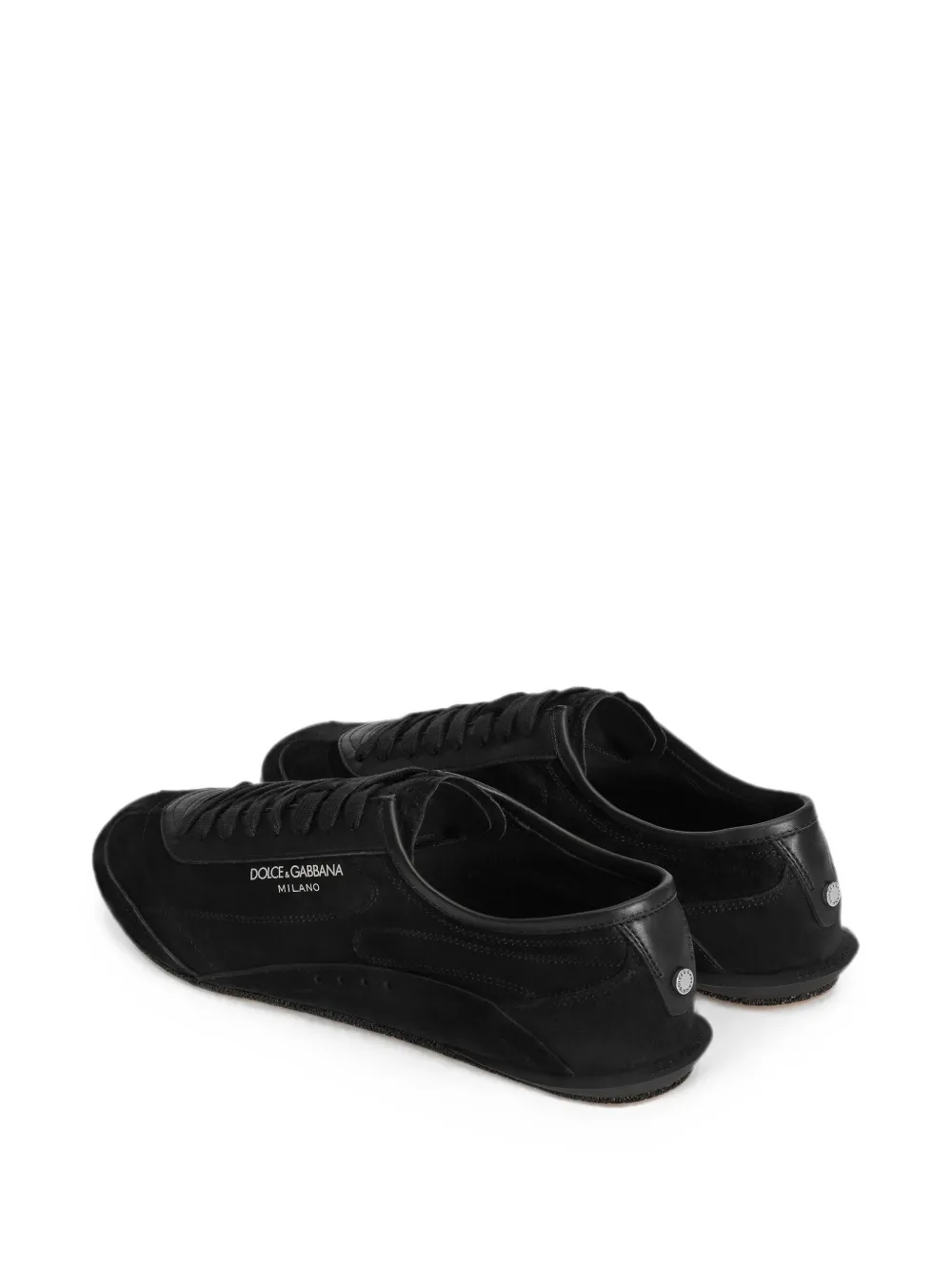 Dolce & Gabbana Sneakers met logoprint en vlakken Zwart