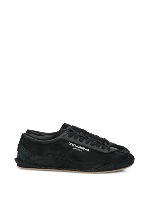 Dolce & Gabbana tenis con paneles y logo estampado