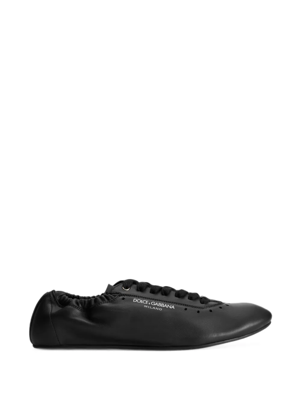 Dolce & Gabbana lambskin Lipari sneakers - Schwarz