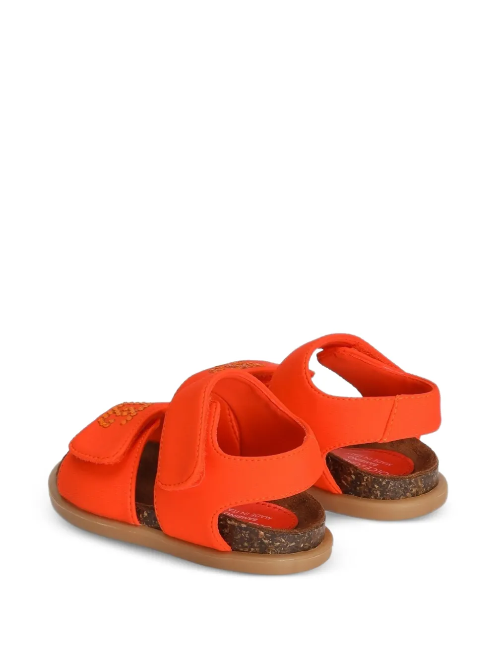 Dolce & Gabbana Kids Sandalen met strass Oranje