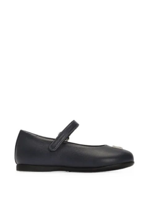 Dolce & Gabbana Kids flats de napa
