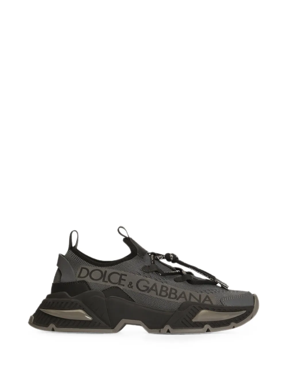 Dolce & Gabbana Kids Airmaster knit sneakers Grijs