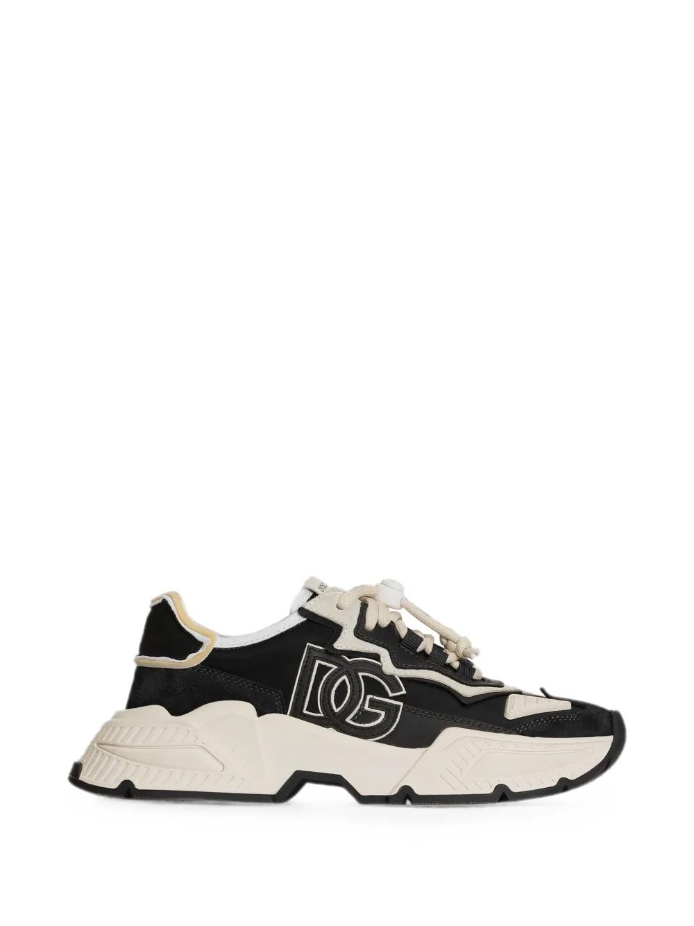 Dolce & Gabbana Kids Daymaster sneakers in suede Zwart