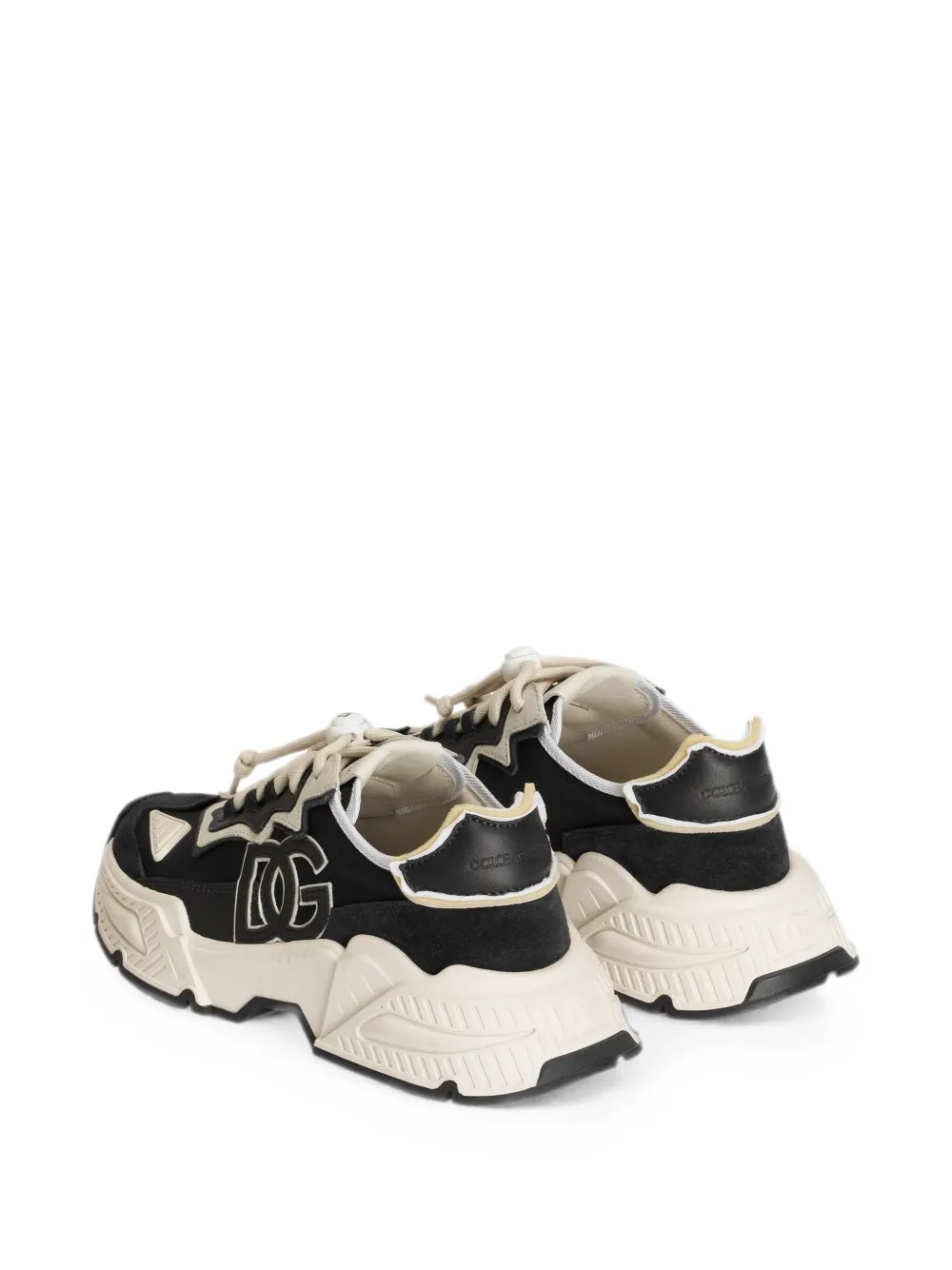 Dolce & Gabbana Kids Daymaster sneakers in suede Zwart