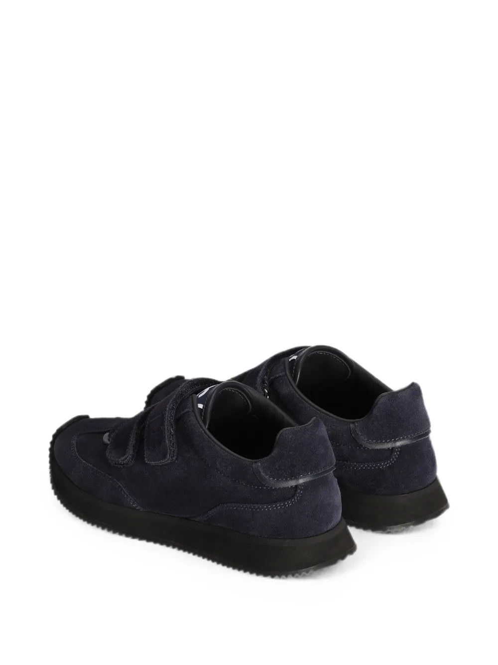 Dolce & Gabbana Kids DG Cushion sneakers in split leather Blauw