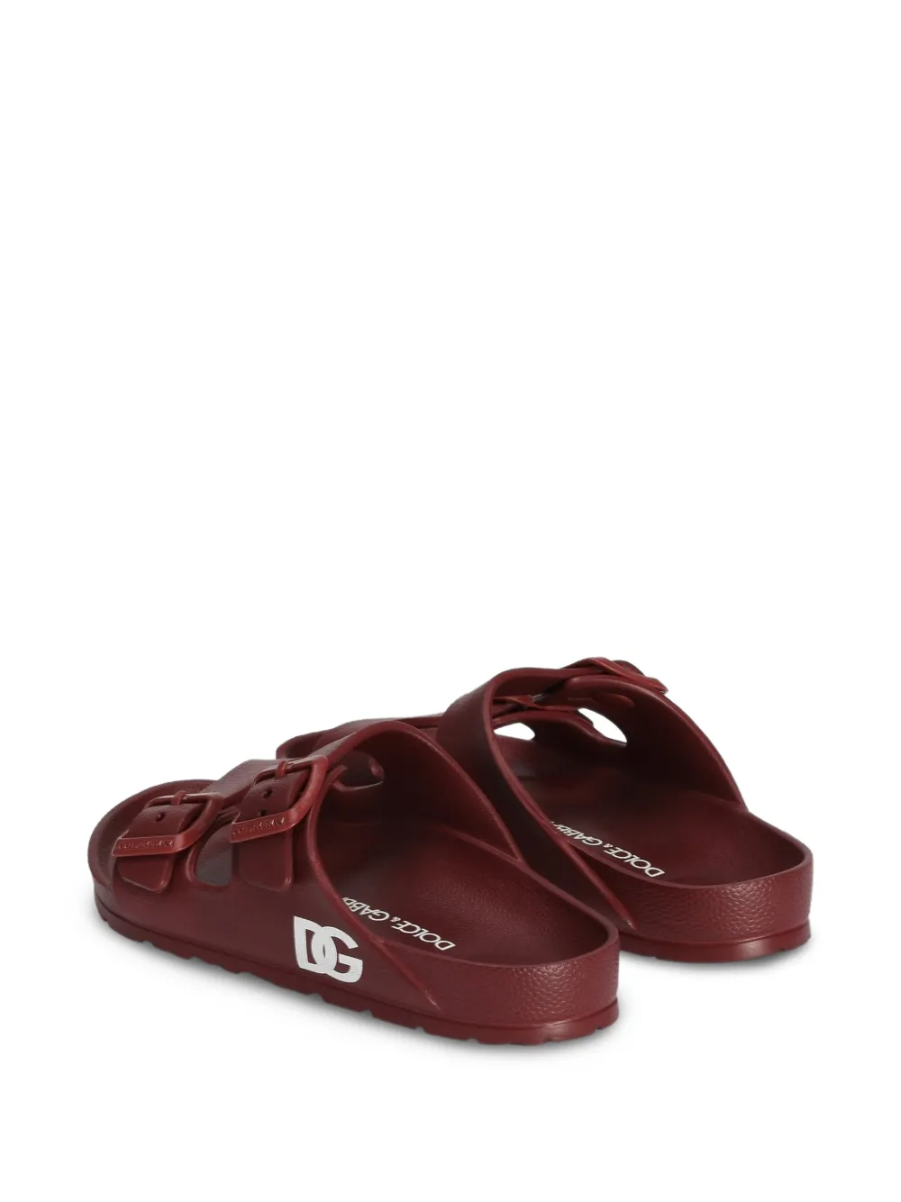 Dolce & Gabbana Kids Slippers Rood