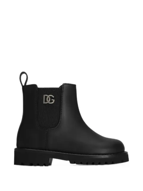 Dolce & Gabbana Kids calfskin boots