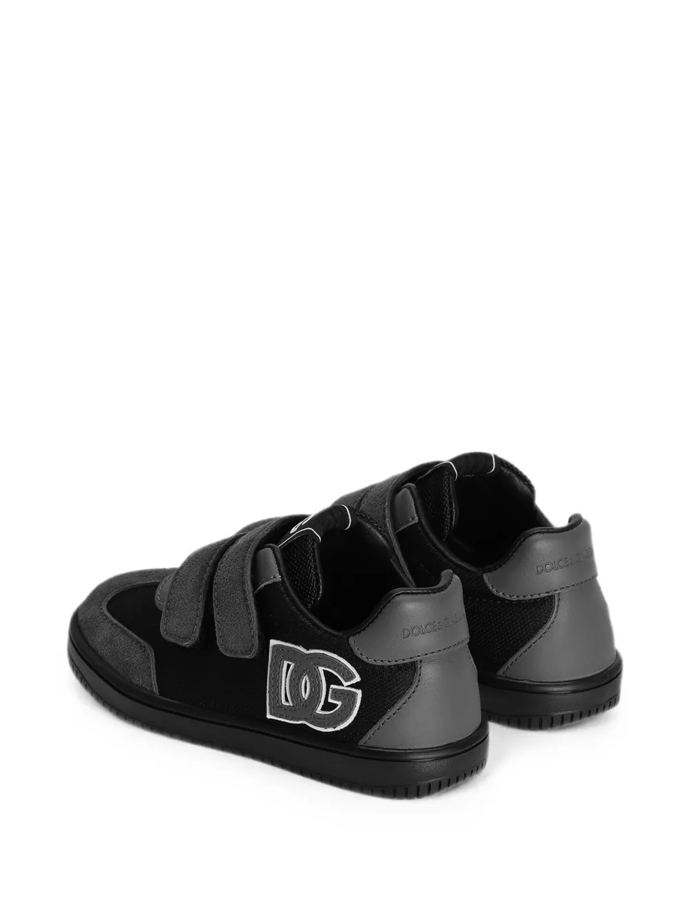 Dolce & Gabbana Kids DG Original sneakers in nylon Zwart