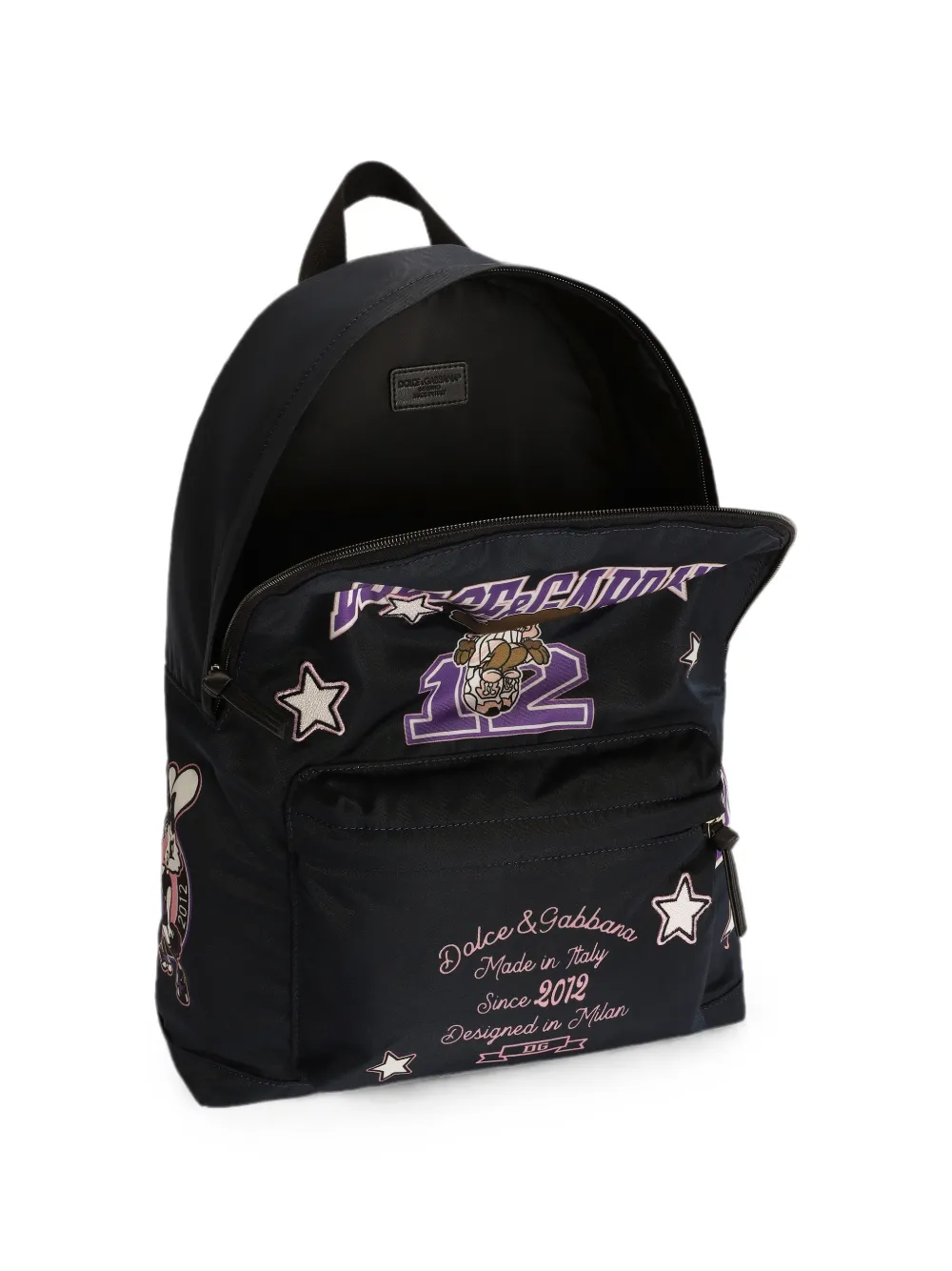 Dolce & Gabbana Kids Nylon rugzak Zwart