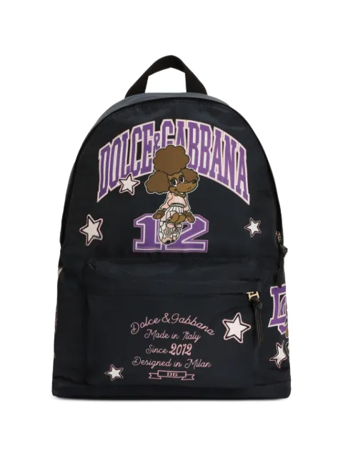 Dolce & Gabbana Kids nylon backpack