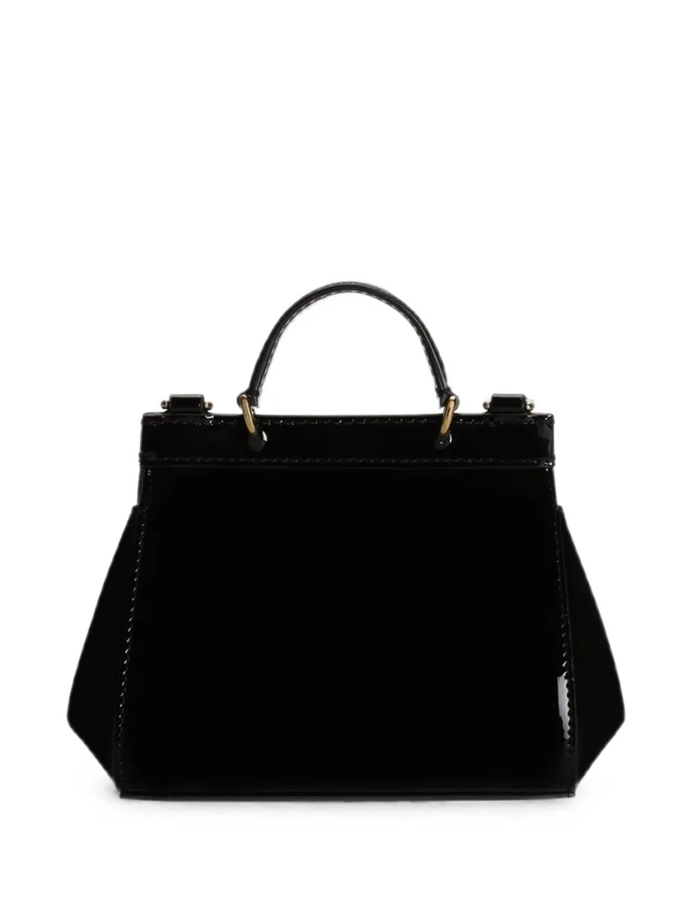 Dolce & Gabbana Kids Dolce Lilly wollen crossbodytas met tartan-ruit Zwart