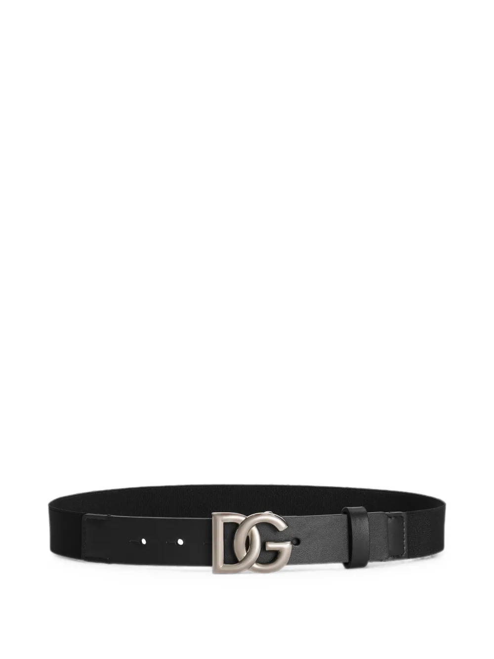 Dolce & Gabbana Kids logo belt - Nero