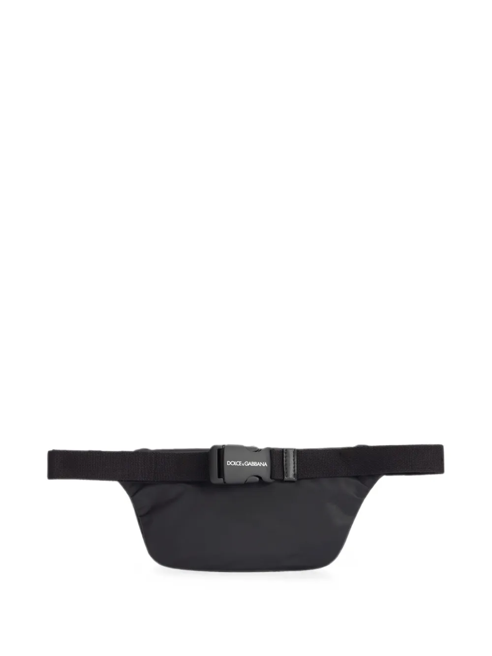 Dolce & Gabbana Kids Nylon heuptas met logo Zwart