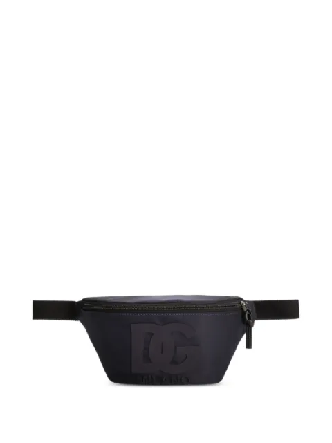 Dolce & Gabbana Kids nylon waist bag with logo