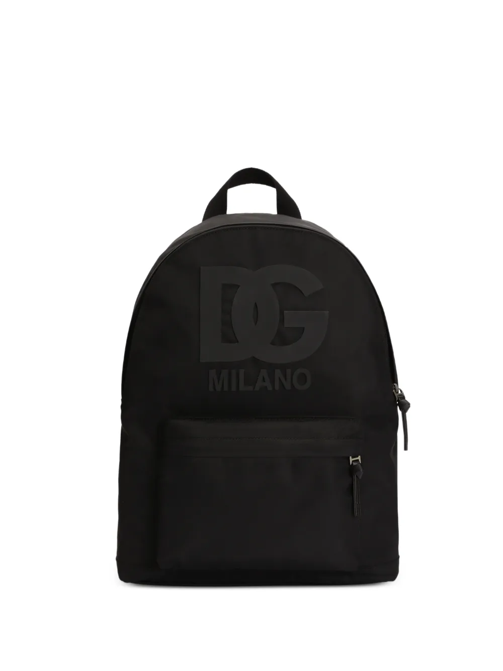 Dolce & Gabbana Kids Zaino in nylon con logo - Nero