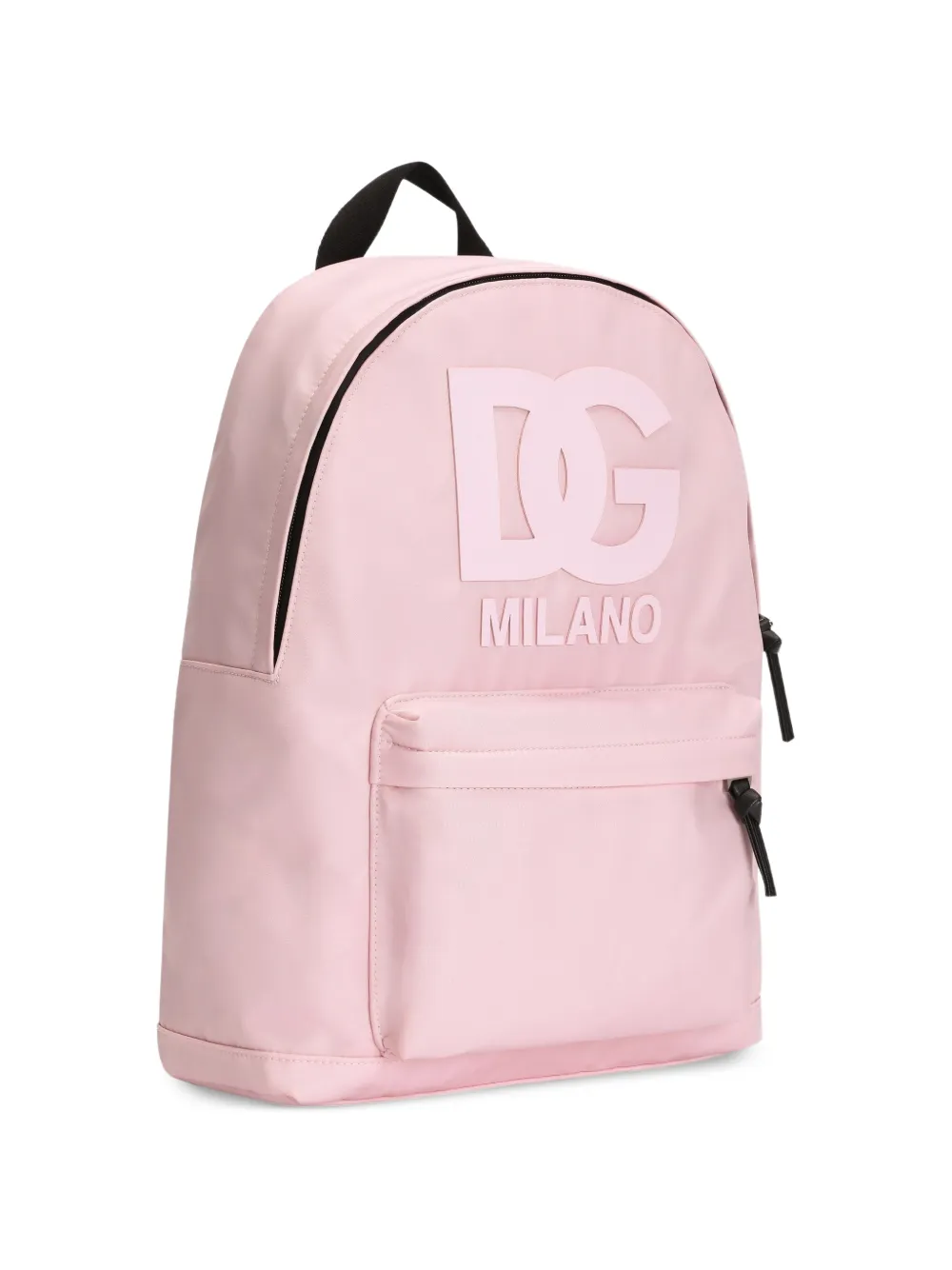Dolce & Gabbana Kids Nylon rugzak met logo Roze