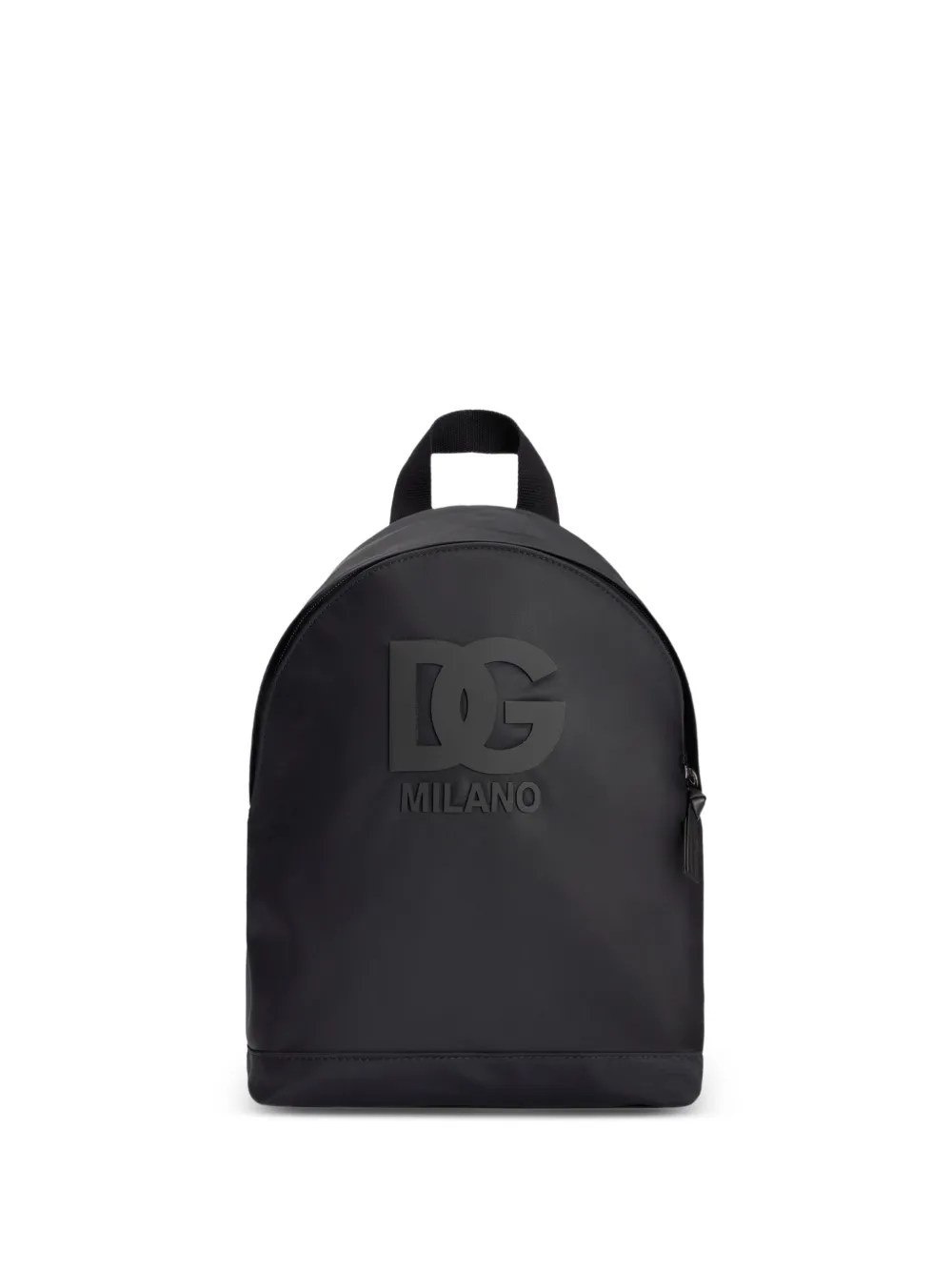Dolce & Gabbana Kids Zaino in nylon con logo - Nero