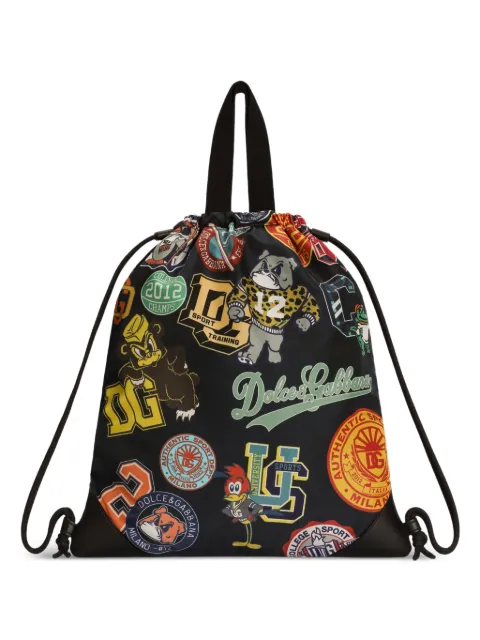 Dolce & Gabbana Kids nylon backpack