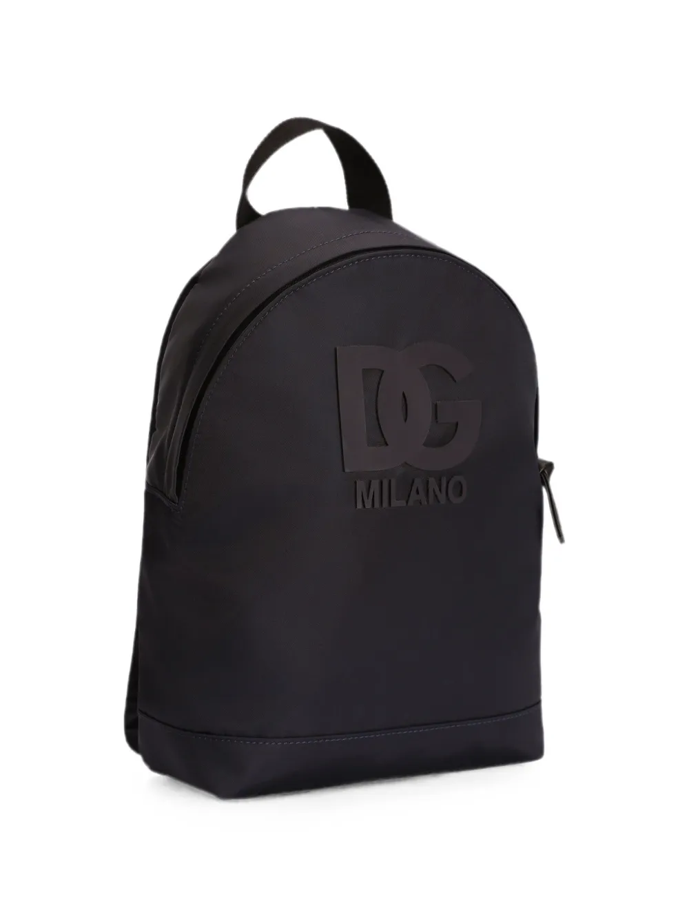 Dolce & Gabbana Kids Nylon rugzak met logo Zwart