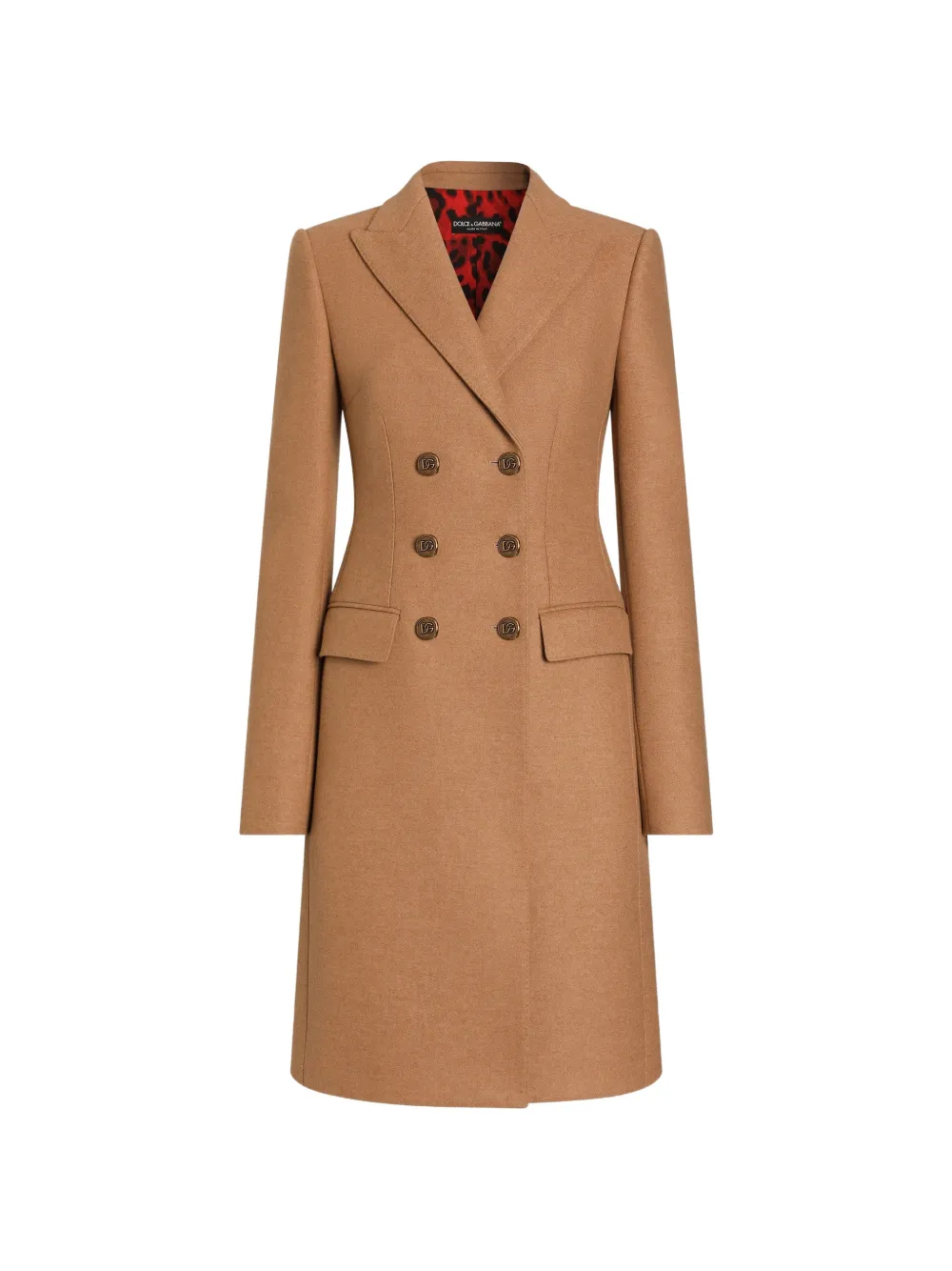 Dolce & Gabbana Cappotto doppiopetto Dolce in lana - Toni neutri