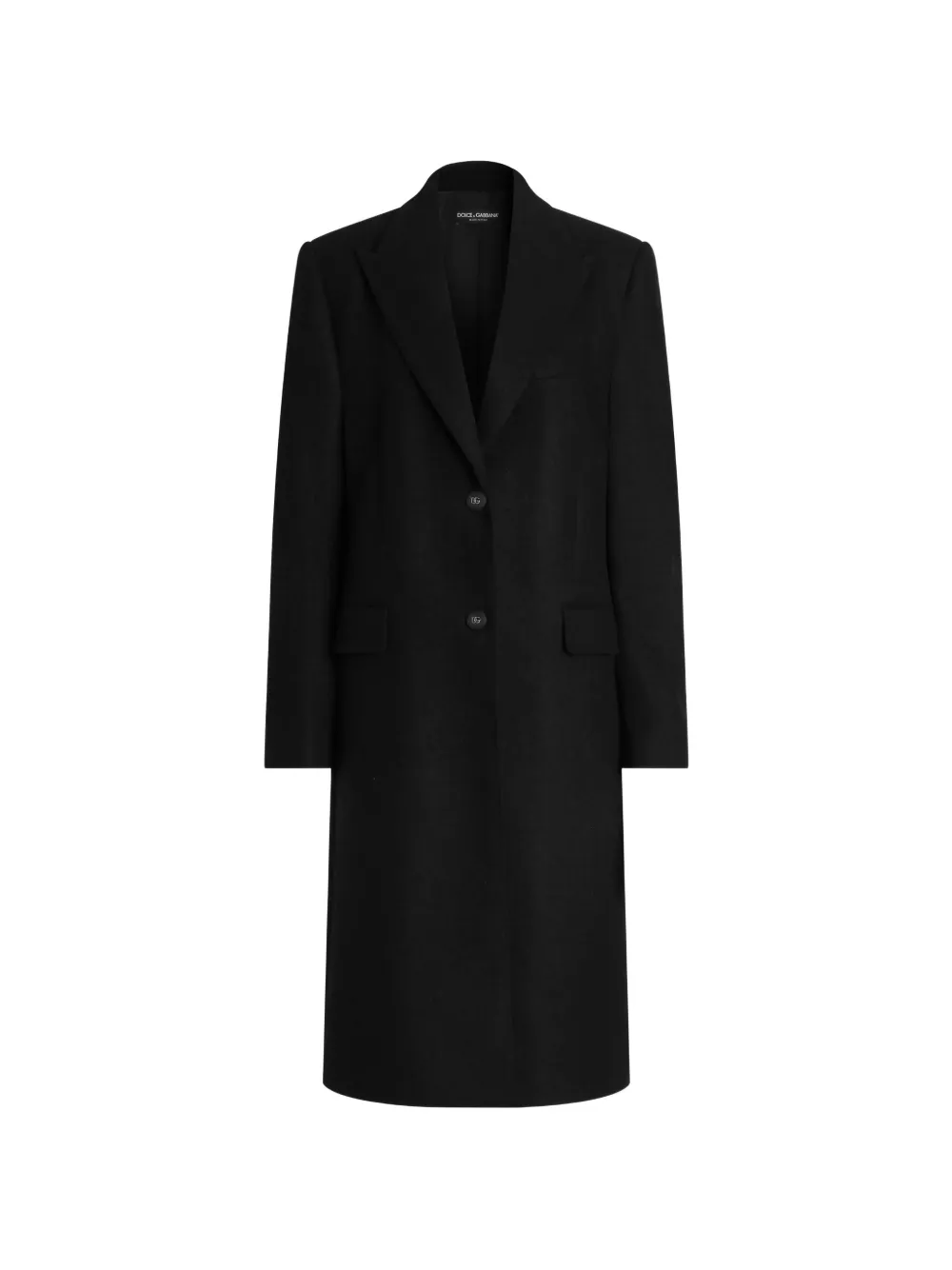 Dolce & Gabbana Cappotto in lana - Nero