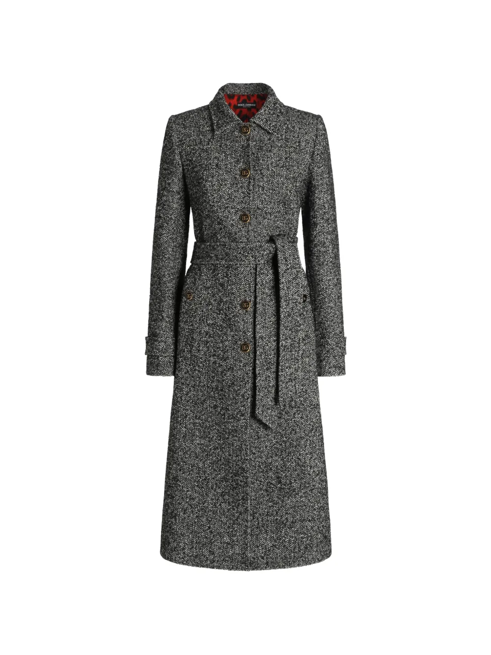 Dolce & Gabbana Completo monopetto spigato - Grigio