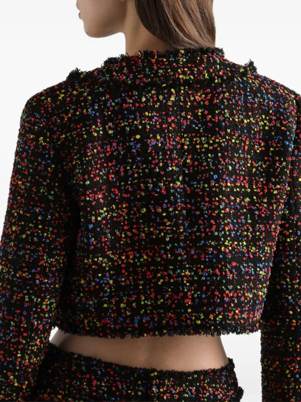 Dolce & Gabbana ツイード ジャケット | ブラック | FARFETCH JP