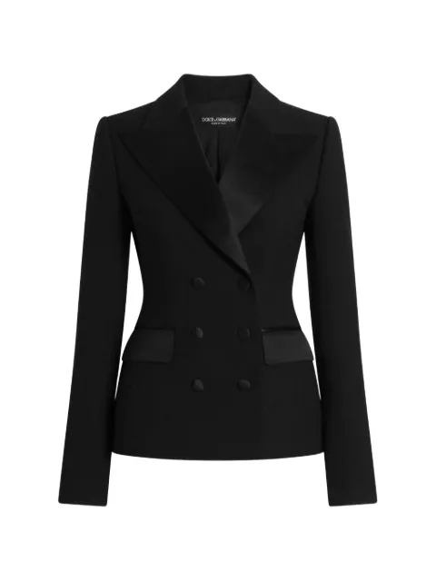 Dolce & Gabbana chamarra con doble botonadura
