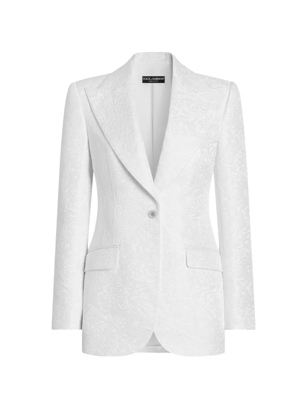 Dolce & Gabbana Giacca monopetto Turlington - Bianco