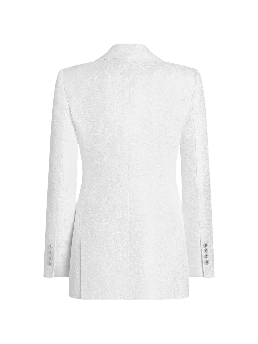 Dolce & Gabbana Jack met enkele rij knopen Wit