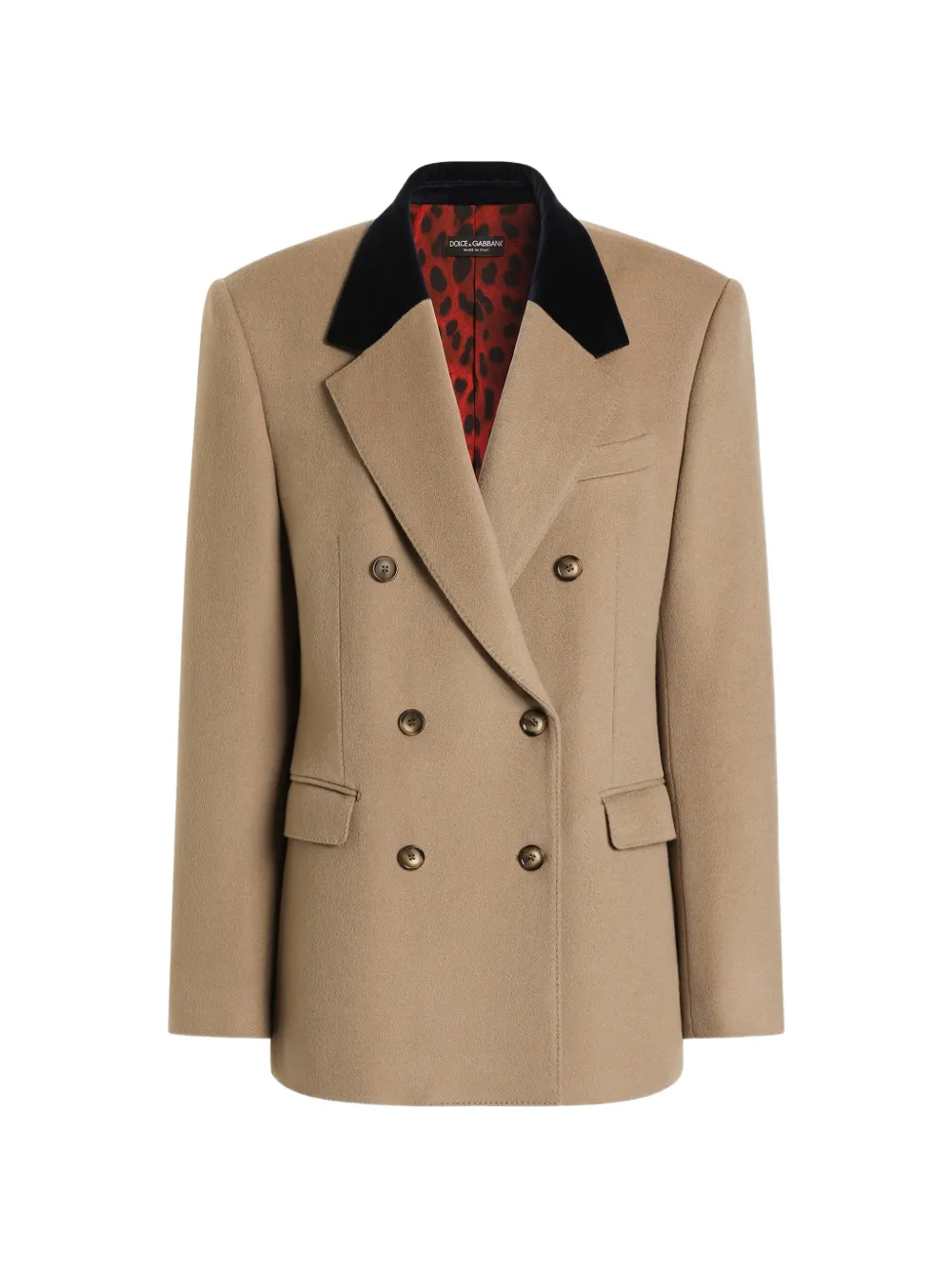Dolce & Gabbana Cabanjacke aus Kaschmir - Nude