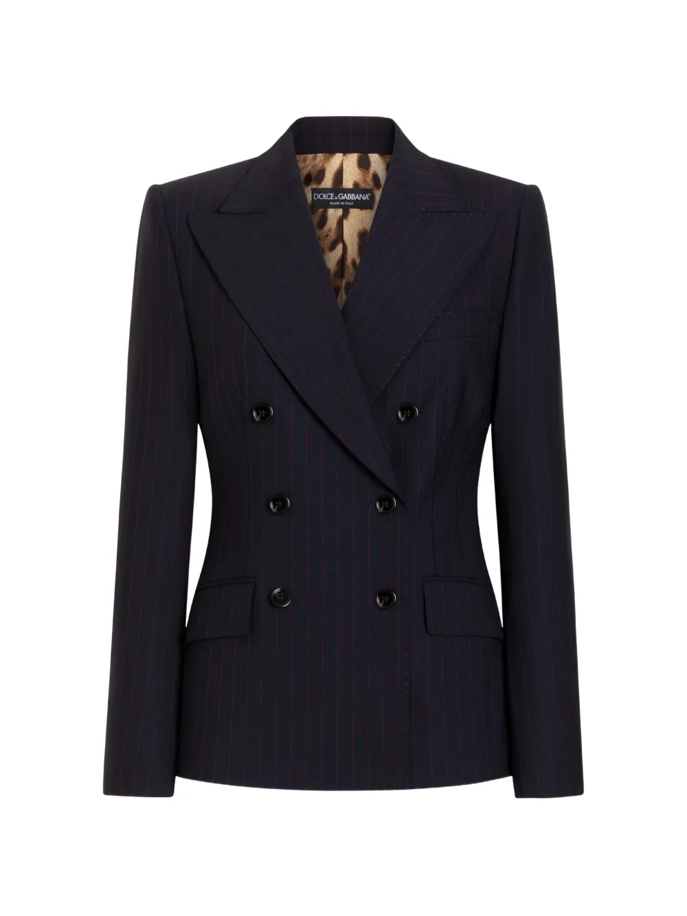 Dolce & Gabbana turlington double-breasted jacket in pinstripe wool