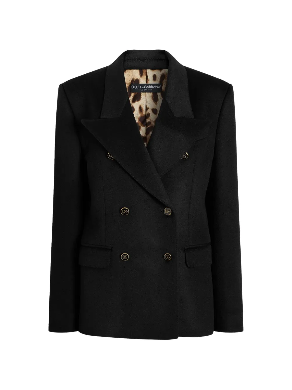 Dolce & Gabbana Linda Cabanjacke aus Kaschmir - Schwarz
