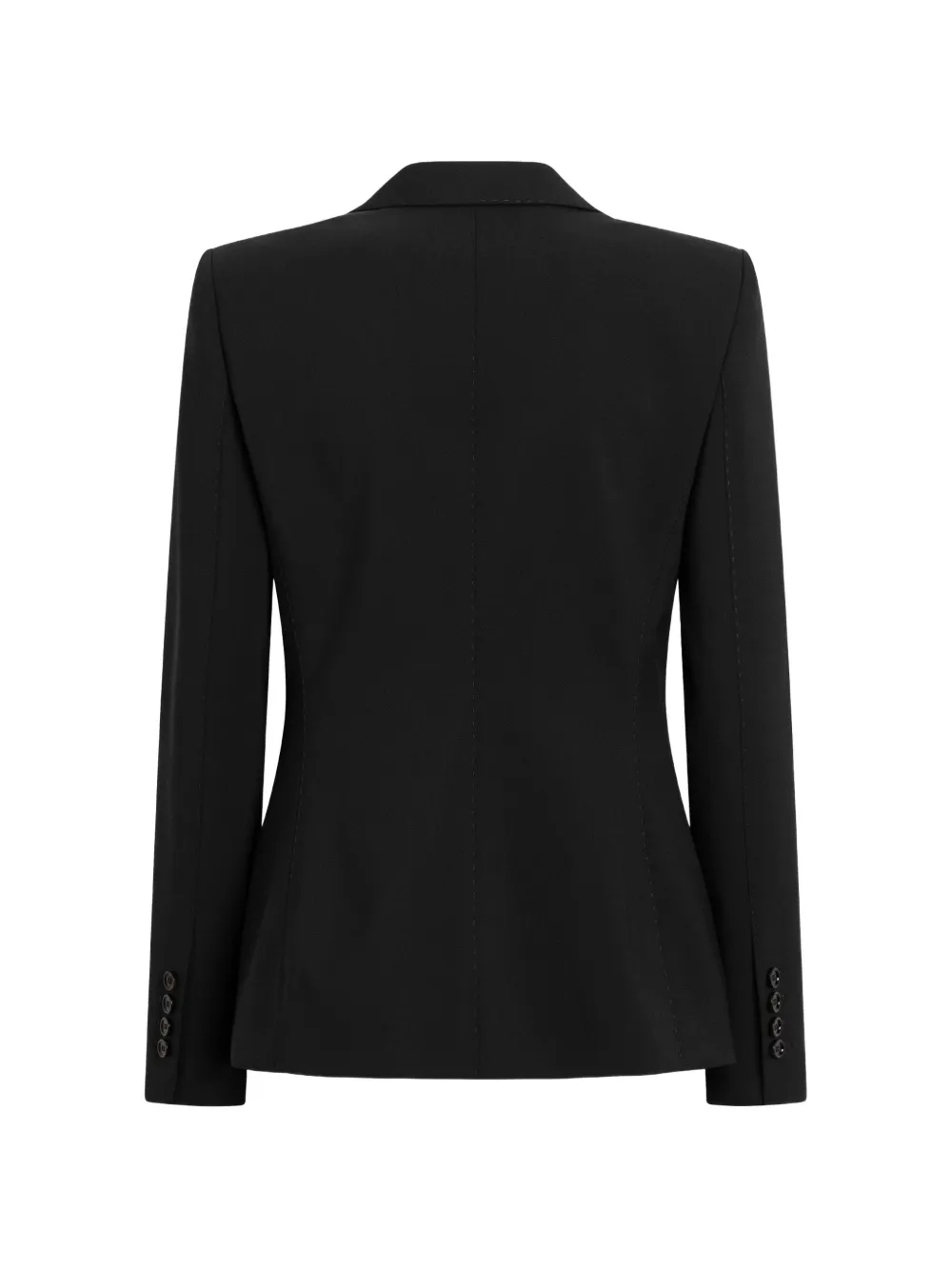 Dolce & Gabbana Blazer met enkele rij knopen Zwart