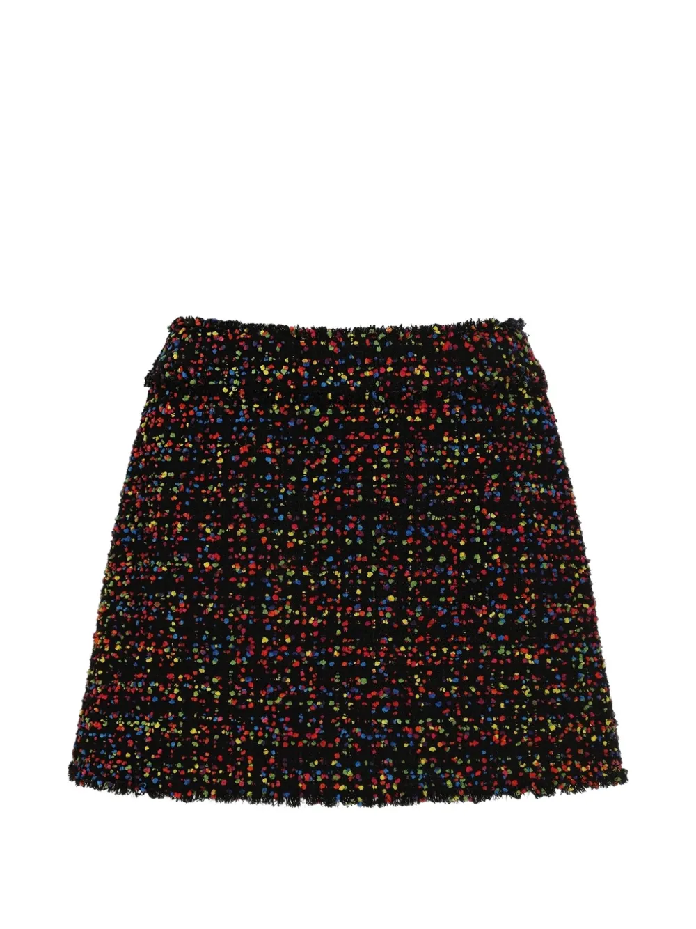Dolce & Gabbana Minirock aus Tweed - Schwarz