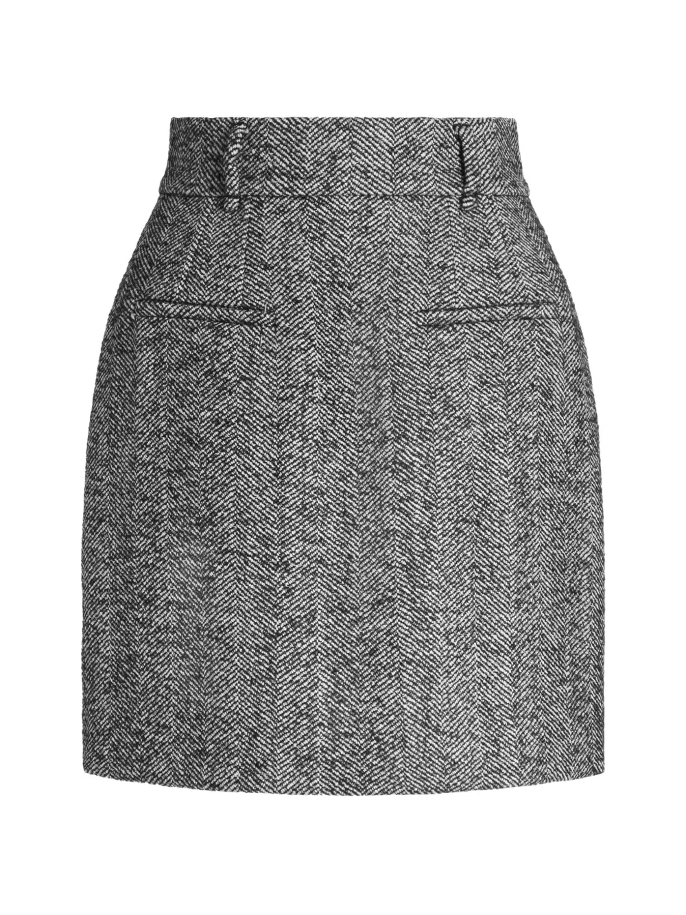 Dolce & Gabbana Minigonna in lana - Grigio