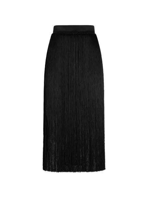 Dolce & Gabbana lång kjol med fransar