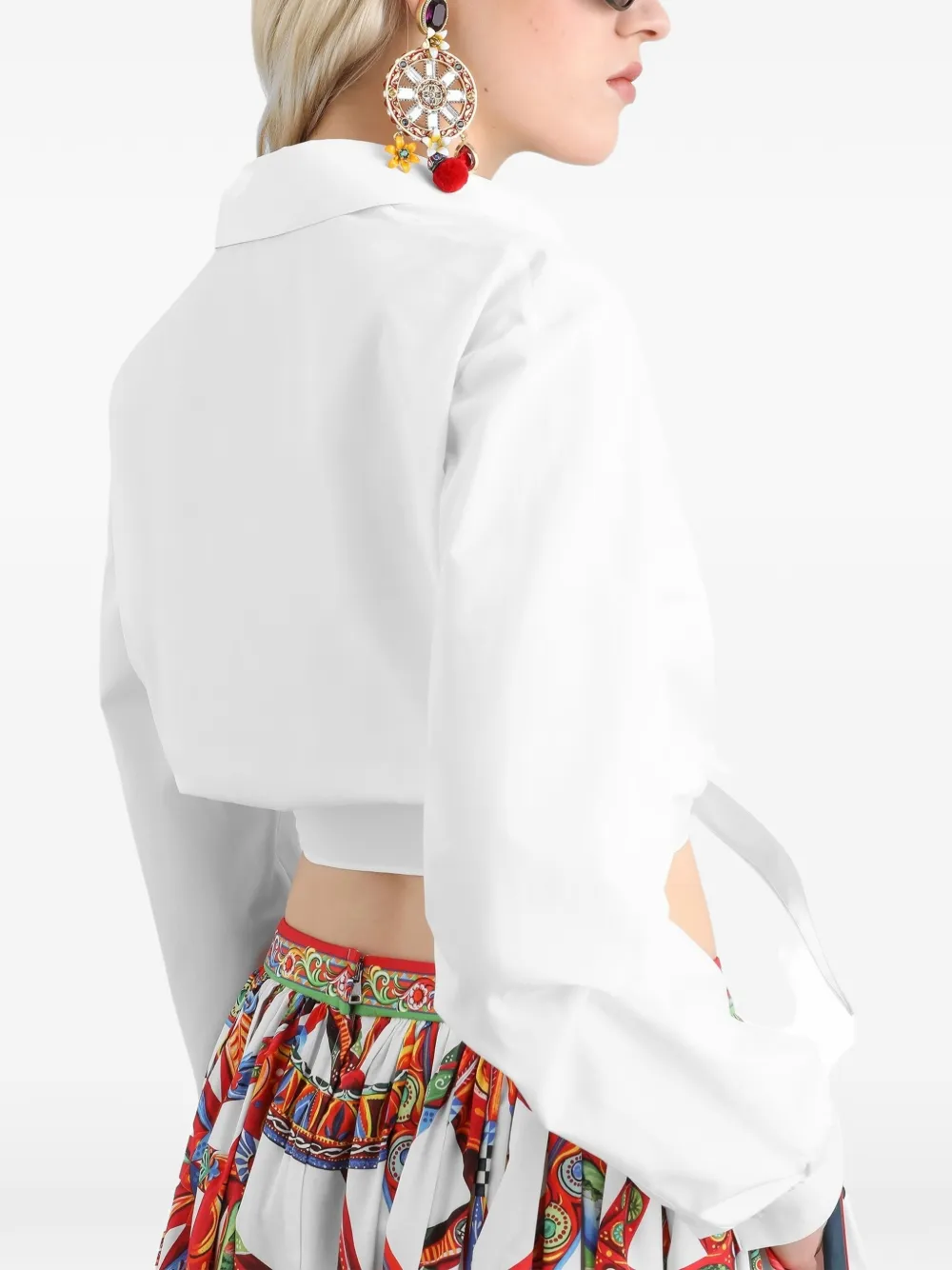 Dolce & Gabbana Katoenen overhemd Wit
