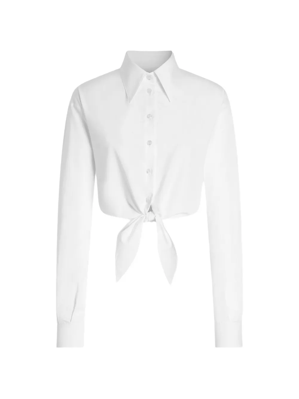 Dolce & Gabbana Camicia in popeline di cotone - Bianco